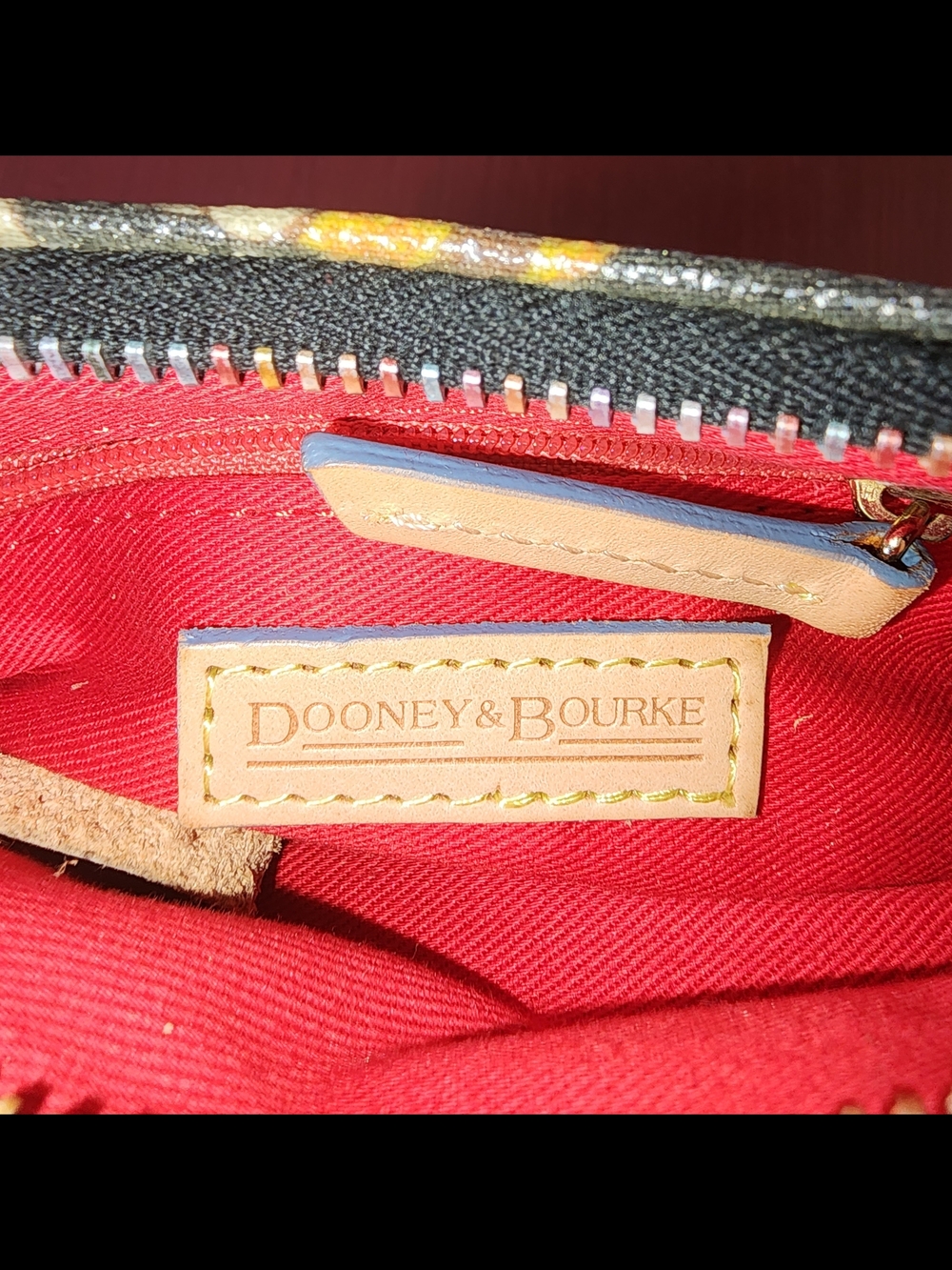 Dooney & Bourke Vintage Bumble Bee "D" Mini Hobo Bag. 2006 - Picture 2 of 13